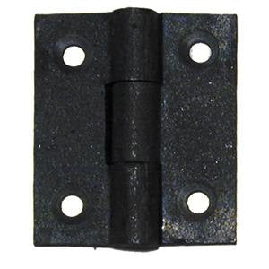 Corner angle strap in a powder black finish